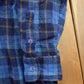 Vintage 1990s Kmart Plaid Wool Flannel Button Up Shirt Men's Large from propervintagecanada