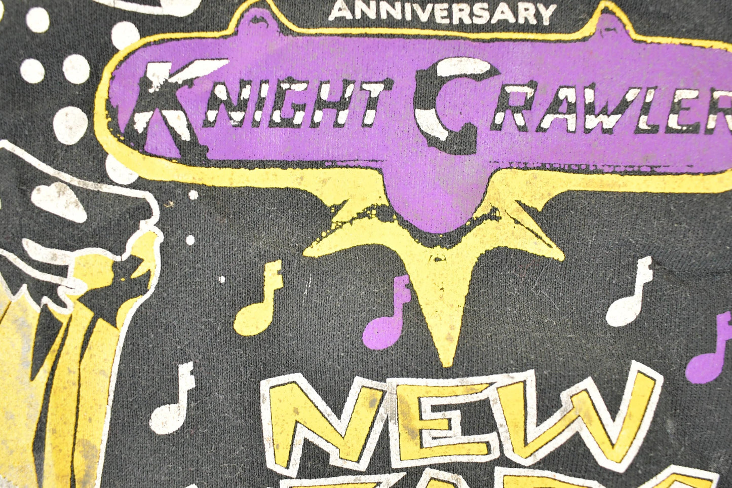 Vintage 1990s Knight Crawler New Years Bash Crewneck Sweatshirt Men's L from propervintagecanada