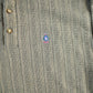 Vintage 1990s Knights At Round Table Tall Striped Button Up Sweatshirt Men's Large from propervintagecanada