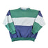 Vintage 1990s Knights Of Round Table Colour Block Crewneck Sweatshirt Men&