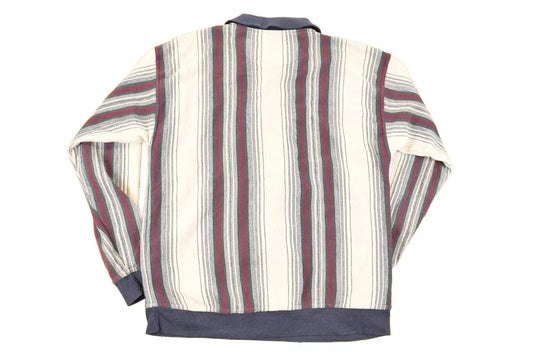 Vintage 1990s Knights Of Round Table Quarter Button Up Shirt Men's L / Preppy Button Up / 90's Dress Shirt from propervintagecanada