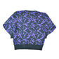 Vintage 1990s Knit Abstract Pattern All Over Print Crewneck Sweater Women's L from propervintagecanada