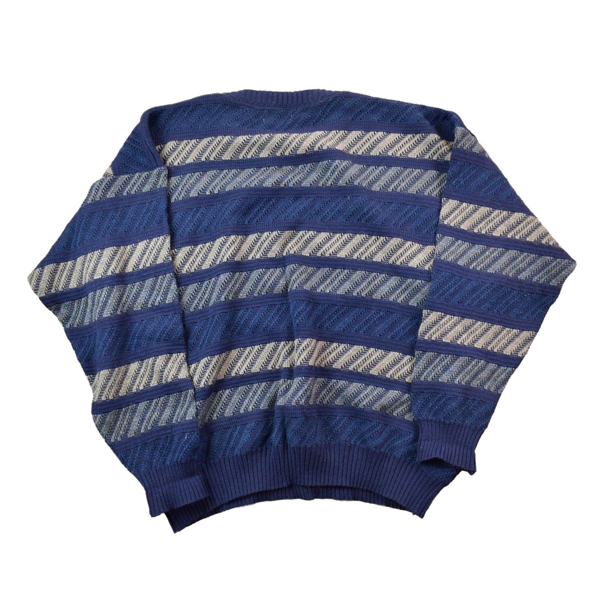 Vintage 1990s Knit Crewneck Sweater Men's 2XL from propervintagecanada