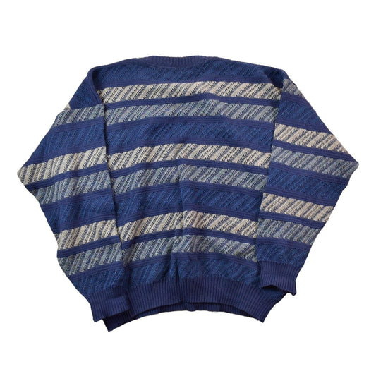 Vintage 1990s Knit Crewneck Sweater Men's 2XL from propervintagecanada