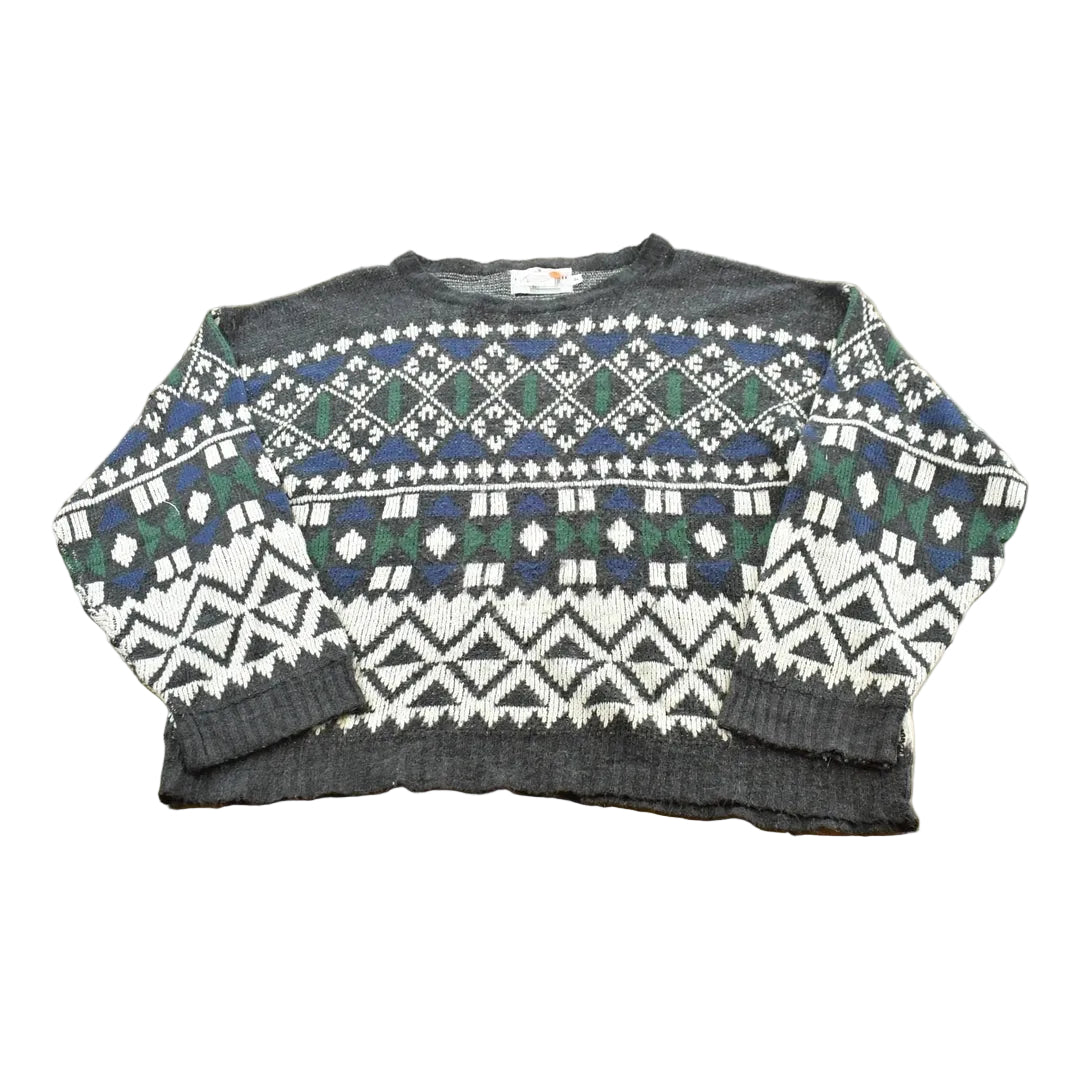 Vintage 1990s Knit Crewneck Sweater Men's M / 90s Crewneck / Basic Layering Essential Sweatshirt / Streetwear from propervintagecanada