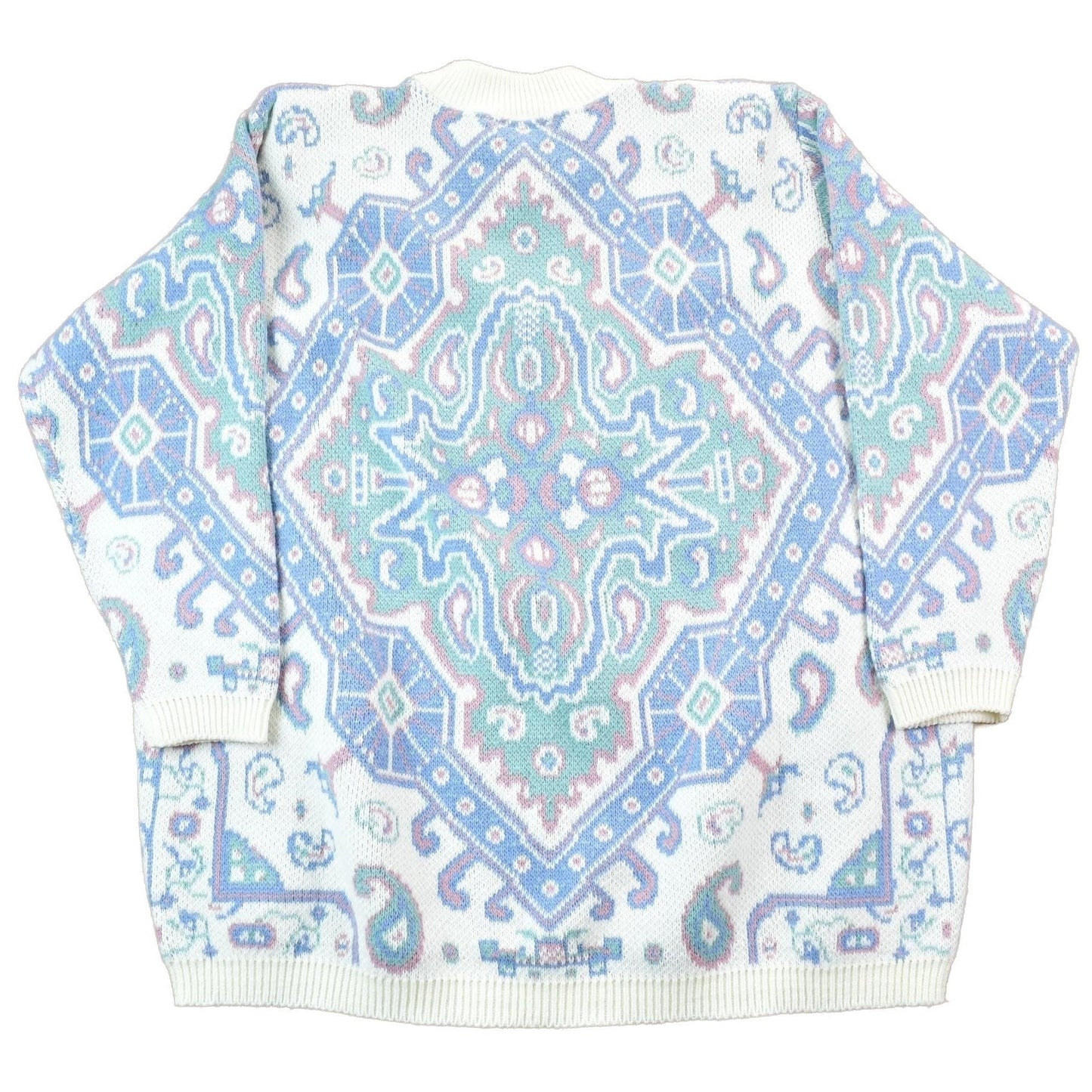 Vintage 1990s Knit Crewneck Sweater Men's XL from propervintagecanada