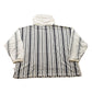Vintage 1990s Knit Series Vertical Striped Hoodie Women's 2XL from propervintagecanada