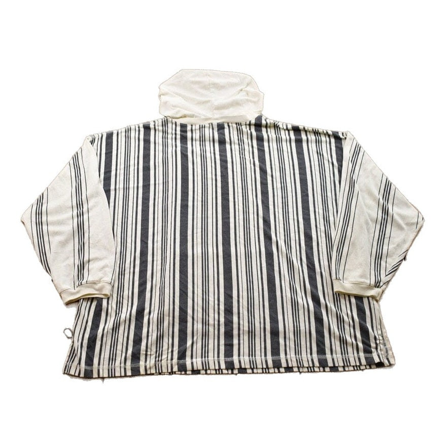 Vintage 1990s Knit Series Vertical Striped Hoodie Women's 2XL from propervintagecanada
