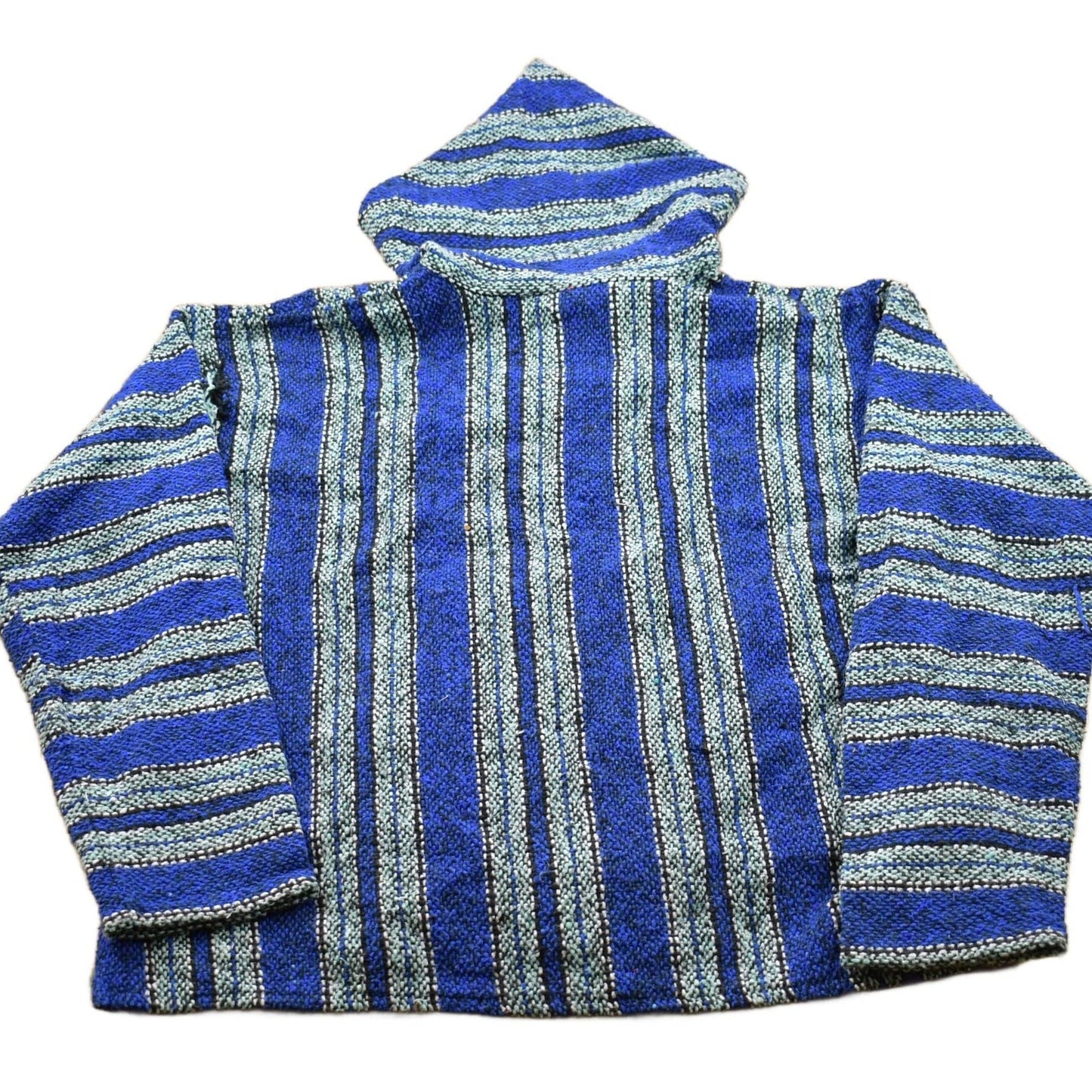 Vintage 1990s Knitted Baja Hooded Sweater Men's Medium from propervintagecanada