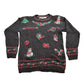 Vintage 1990s Knitted Christmas Crewneck Sweater Women's L from propervintagecanada