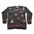 Vintage 1990s Knitted Christmas Crewneck Sweater Women&