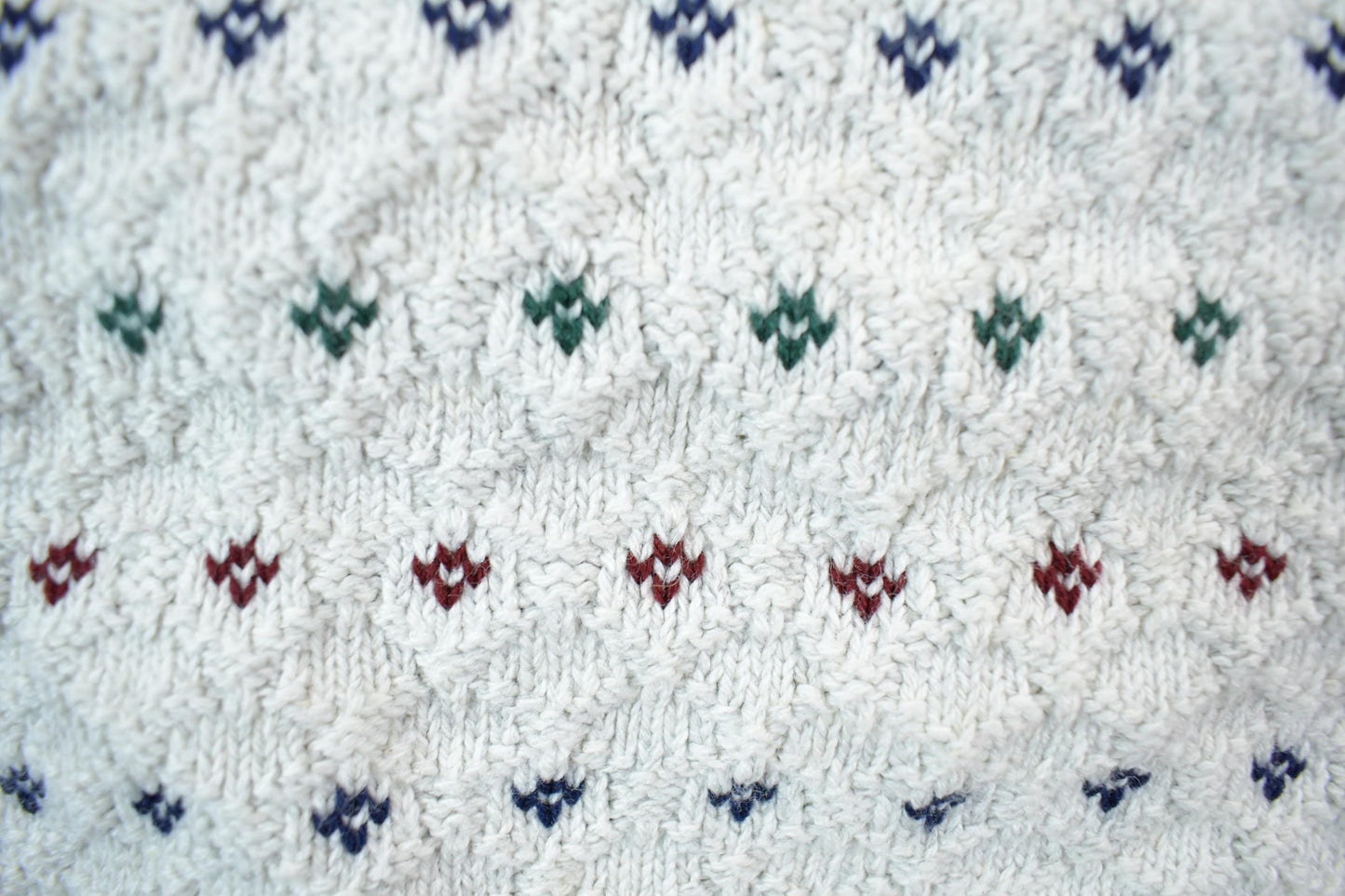 Vintage 1990s Knitted Crewneck Sweater Men's Large from propervintagecanada