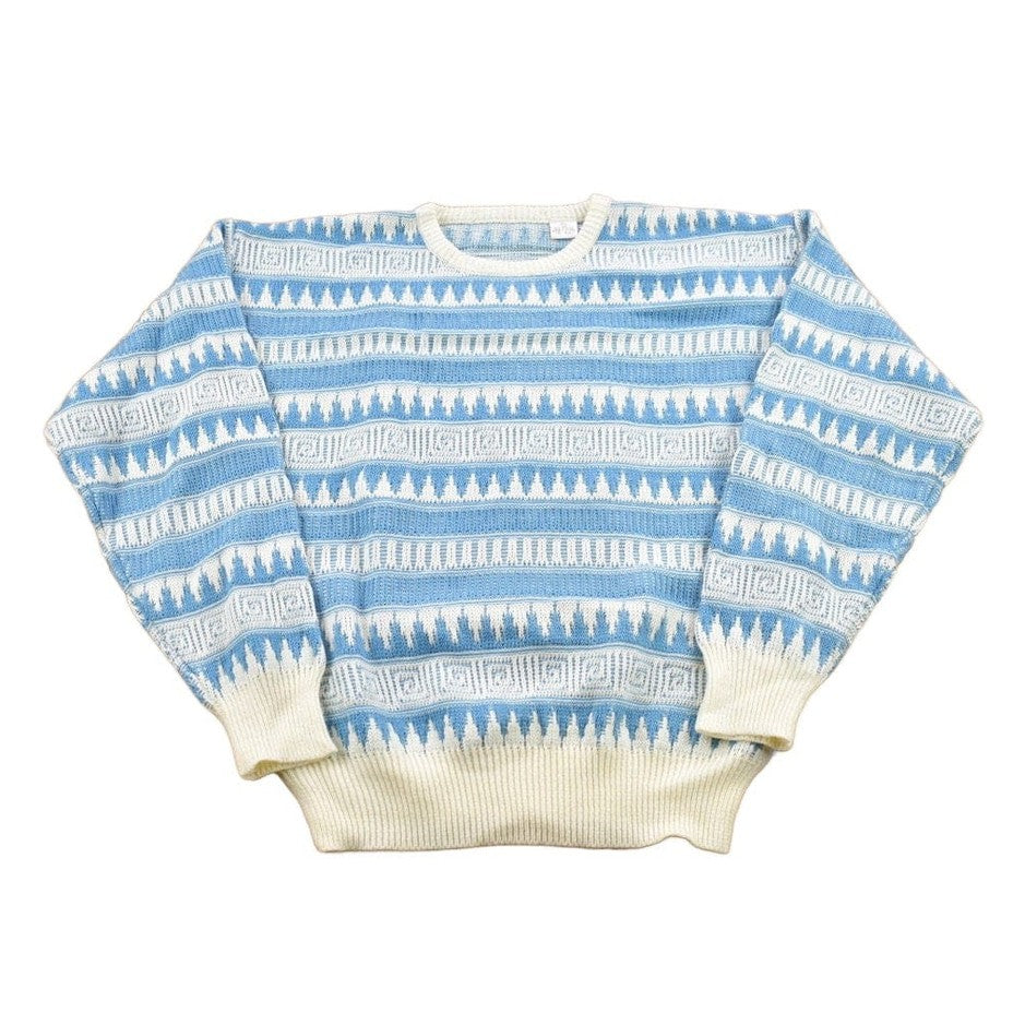 Vintage 1990s Knitted Crewneck Sweater Men's Small from propervintagecanada