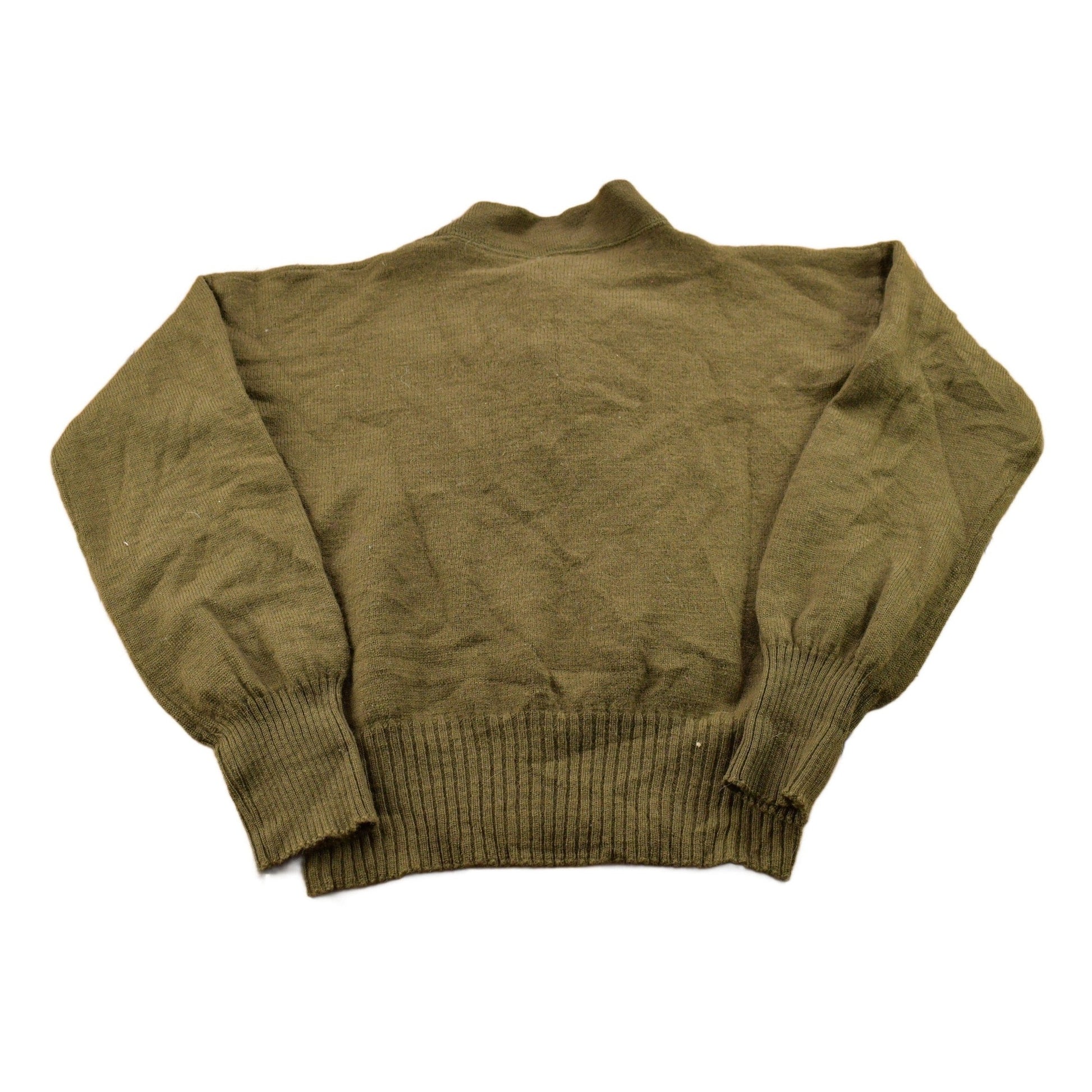 Vintage 1990s Knitted Quarter Button Sweater Men's Small from propervintagecanada