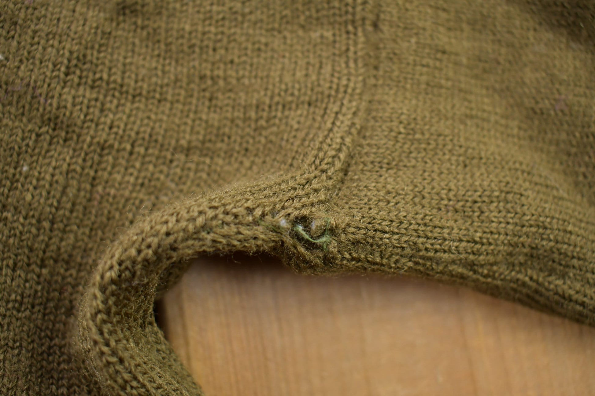 Vintage 1990s Knitted Quarter Button Sweater Men's Small from propervintagecanada