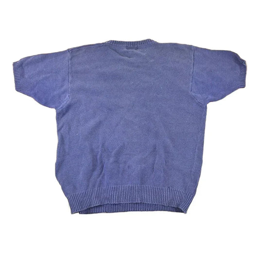Vintage 1990s Kobe Nautical Cable Knit Crewneck Sweater Mens L from propervintagecanada