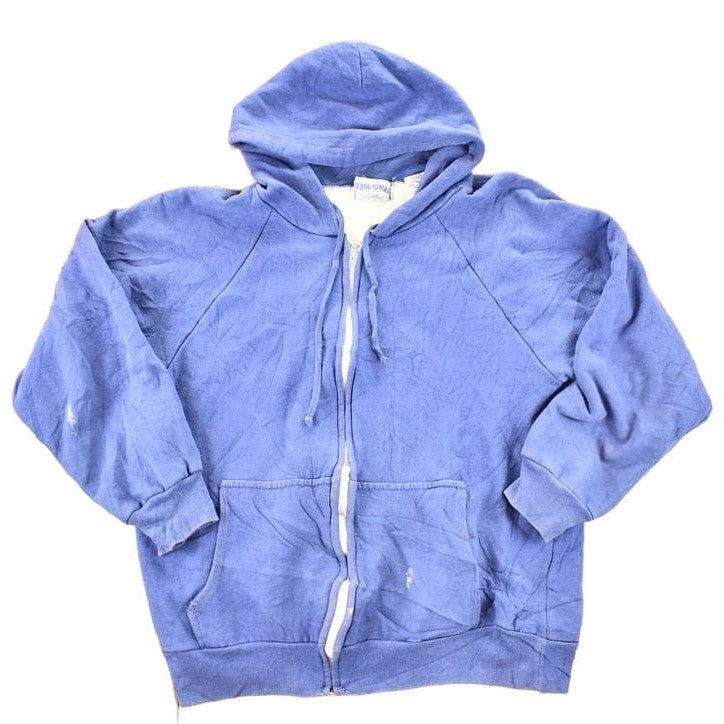 Vintage 1990s Kodiak Pass Zip Up Lined Hoodie Sweatshirt Women's L from propervintagecanada