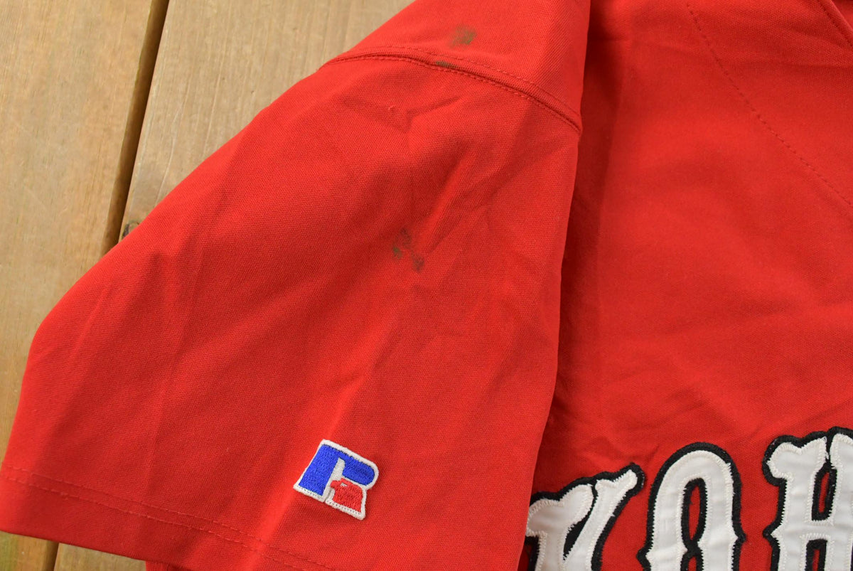 Vintage 1990s Kohawks Collegiate Russell Athletic Baseball Jersey Men's XL from propervintagecanada