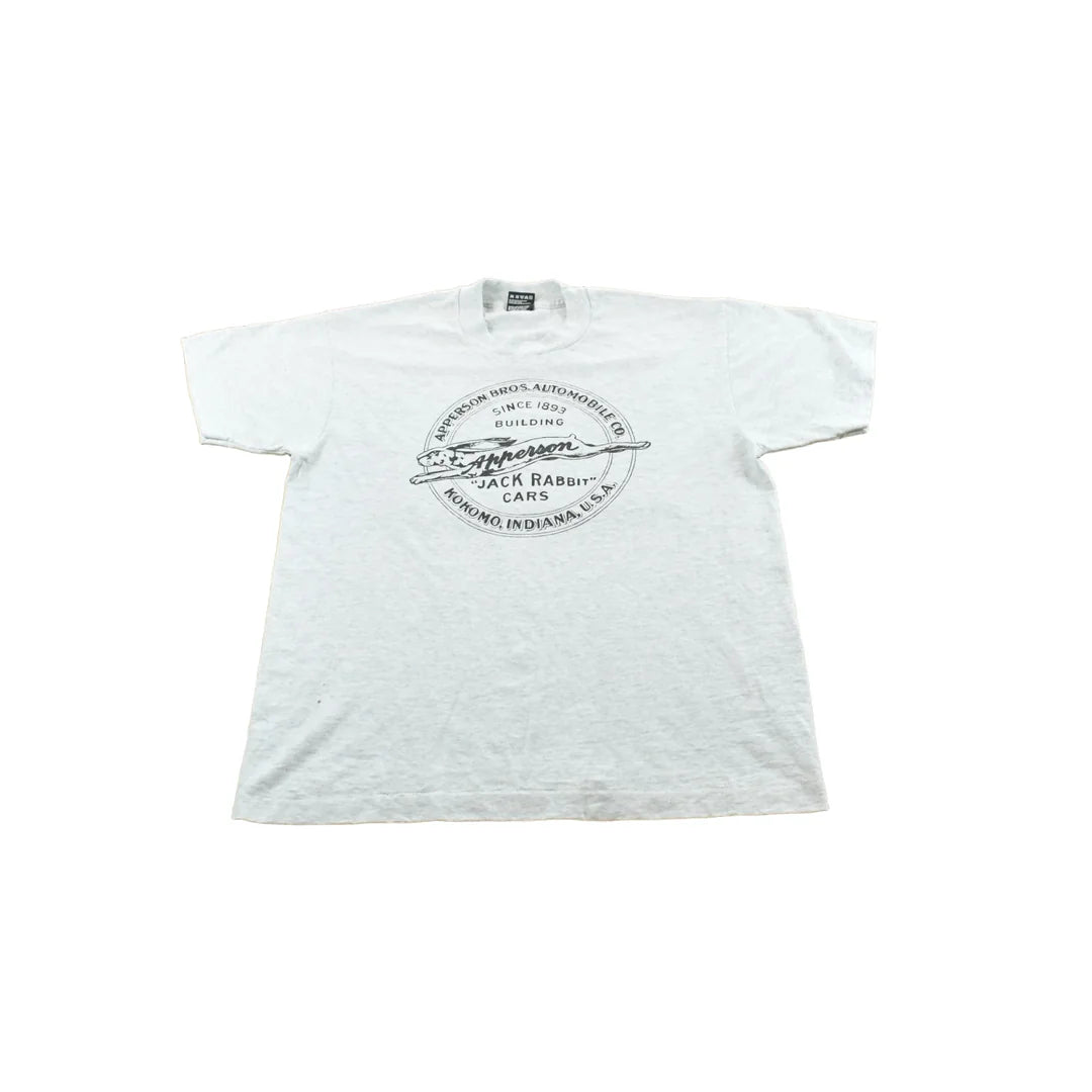 Vintage 1990s Kokomo Indiana Jack Rabbit Cars Promotional Souvenir T-Shirt Men's L from propervintagecanada