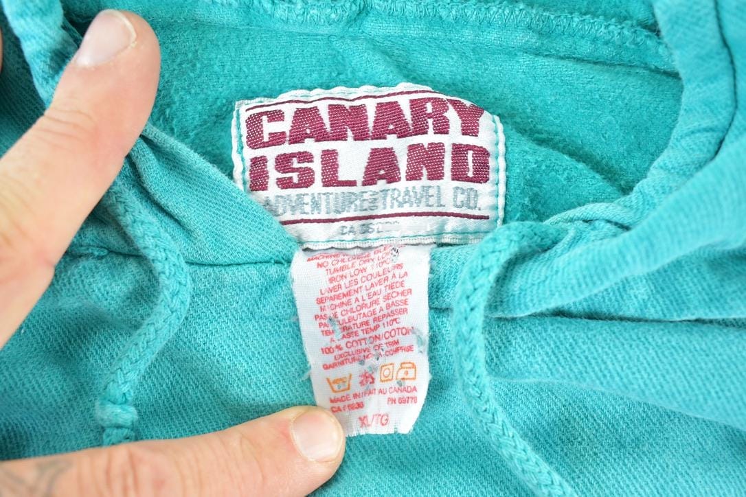 Vintage 1990s Kookaburra Hoodie Mens M from propervintagecanada