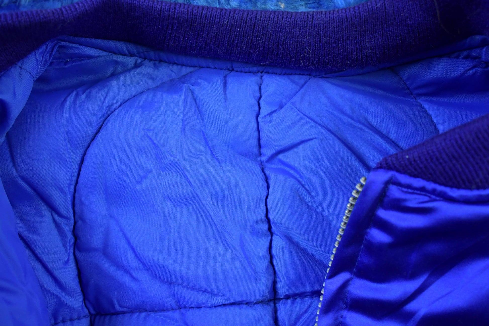 Vintage 1990s Korea Dragon Hooded Puffer Jacket from propervintagecanada