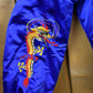 Vintage 1990s Korea Dragon Hooded Puffer Jacket from propervintagecanada