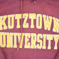 Vintage 1990s Kutztown University Jansport Hoodie Sweatshirt Men's XL from propervintagecanada