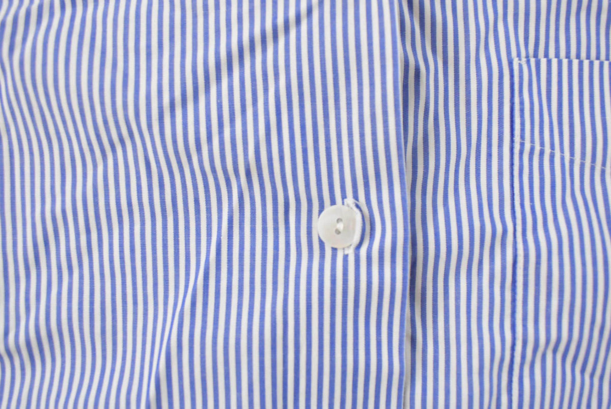 Vintage 1990s L'Araldo Striped Button Up Shirt Men's XL from propervintagecanada