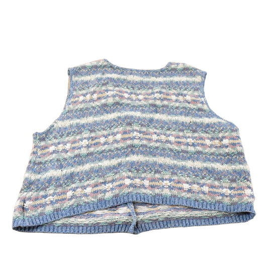 Vintage 1990s L.L. Bean Abstract Knit Vest Women's Large from propervintagecanada