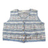 Vintage 1990s L.L. Bean Abstract Knit Vest Women&