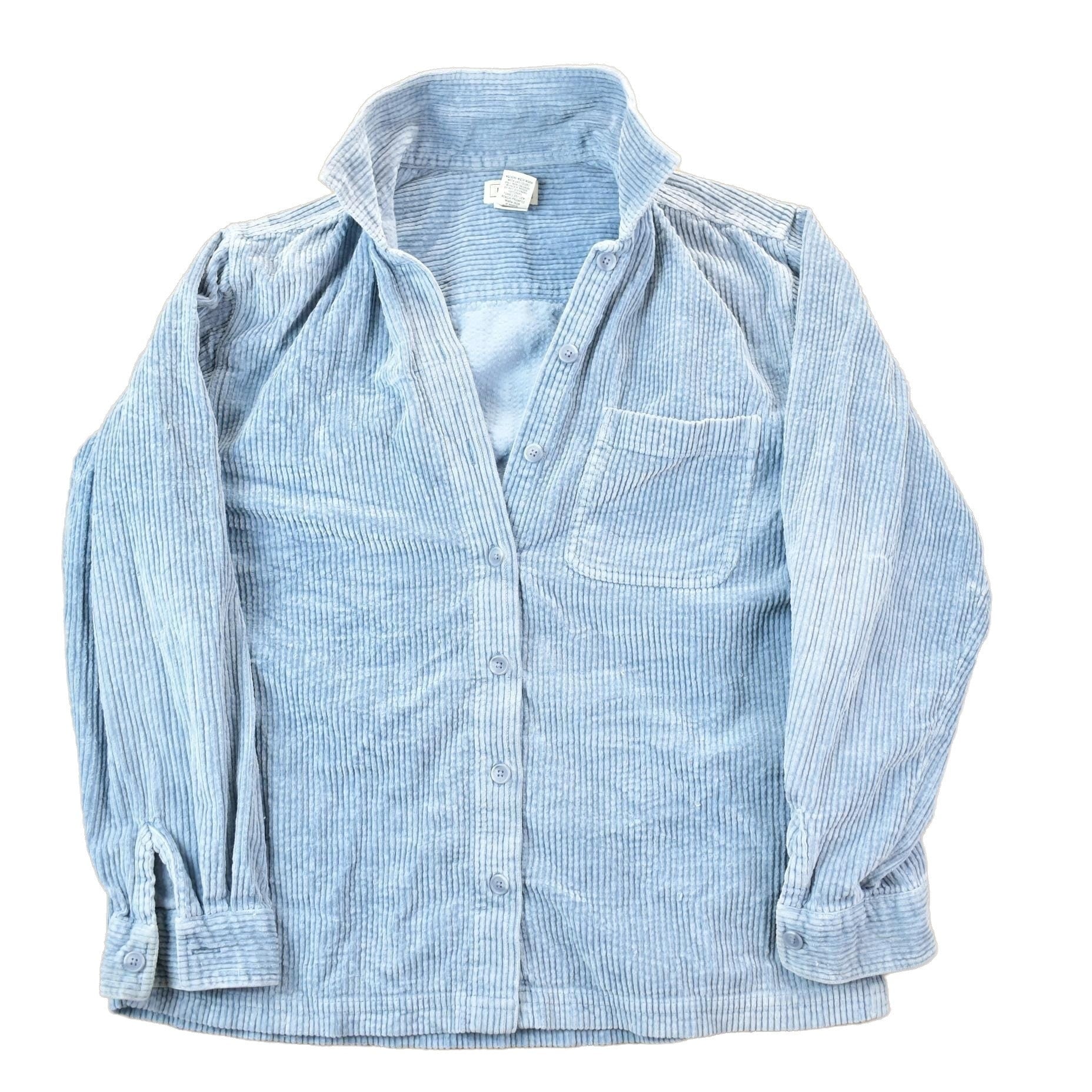 Vintage 1990s L.L Bean Blank Button Up Shirt Men's Large from propervintagecanada