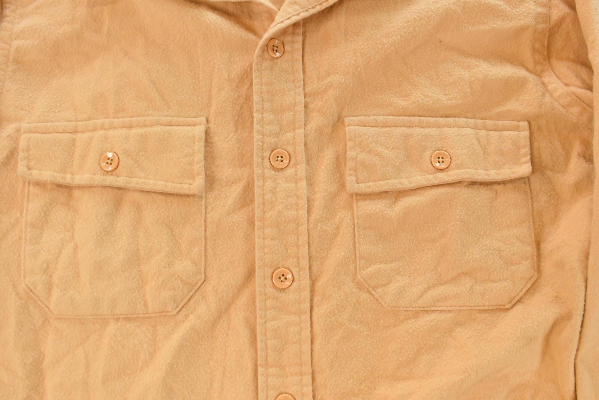 Vintage 1990s L.L. Bean Cloth Button Up Shirt Men's L from propervintagecanada