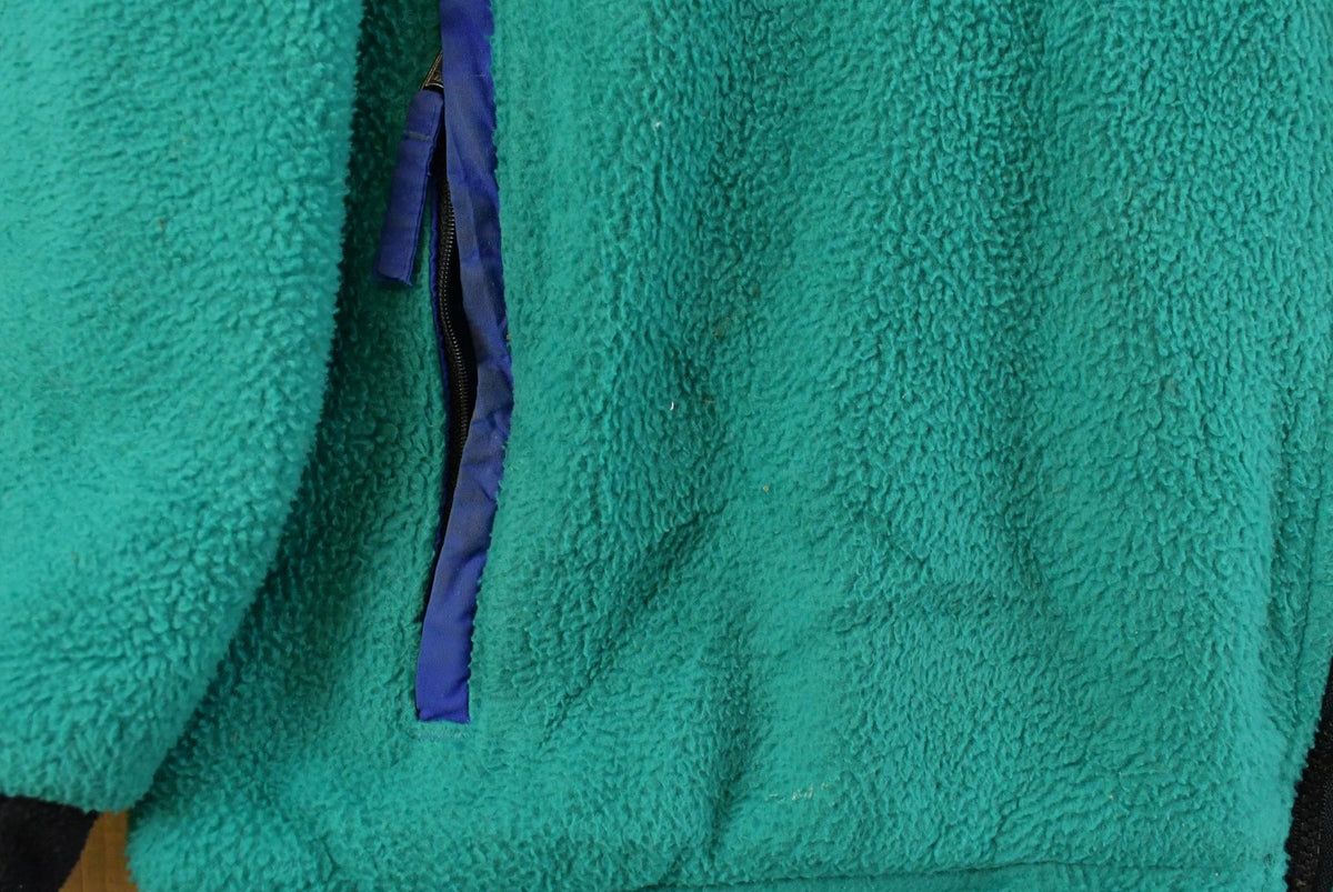 Vintage 1990s L.L. Bean Deep Pile Fleece Sweater Jacket Men's XL from propervintagecanada