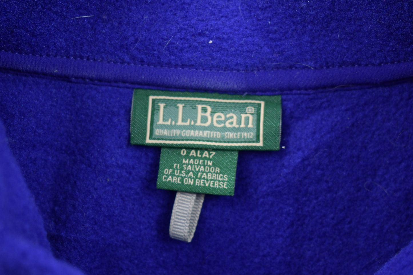 Vintage 1990s L.L Bean Fleece Sweater Vest Men's XL from propervintagecanada