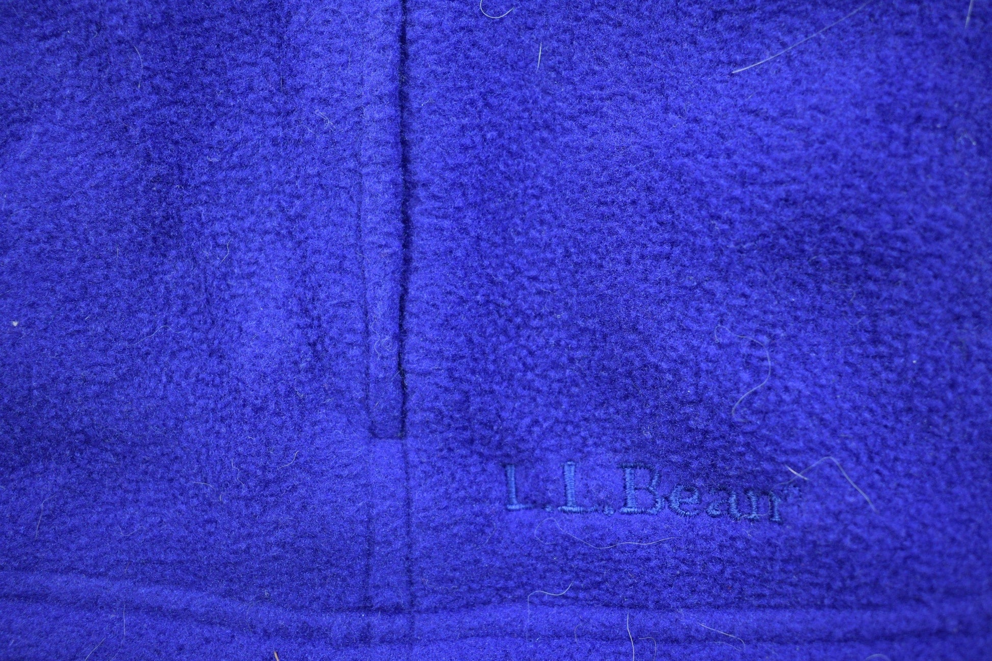 Vintage 1990s L.L Bean Fleece Sweater Vest Men's XL from propervintagecanada