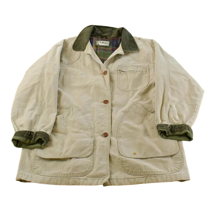 Vintage 1990s L.L. Bean Lined Barn Chore Jacket Men's L from propervintagecanada