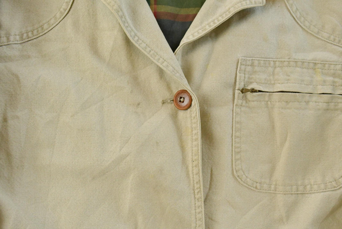 Vintage 1990s L.L. Bean Lined Barn Chore Jacket Men's L from propervintagecanada