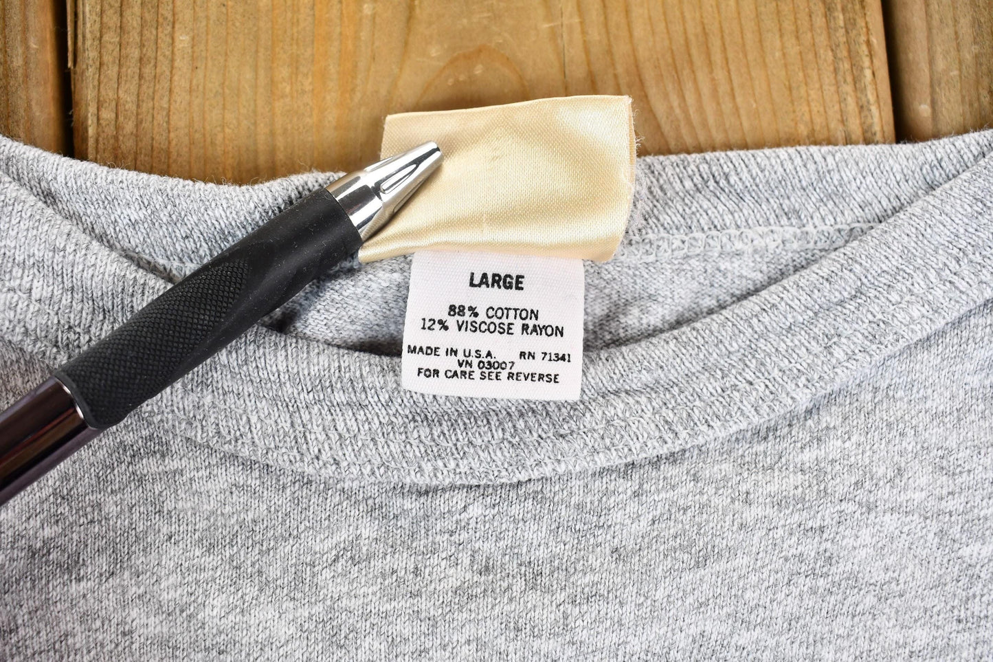 Vintage 1990s L.L. Bean Logo Freeport Maine Single Stitch Graphic T-Shirt Men's Large from propervintagecanada