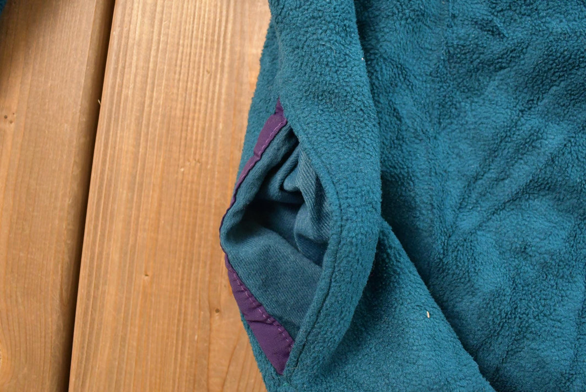 Vintage 1990s L.L. Bean T-Snap Fleece Sweater Jacket Men's L from propervintagecanada