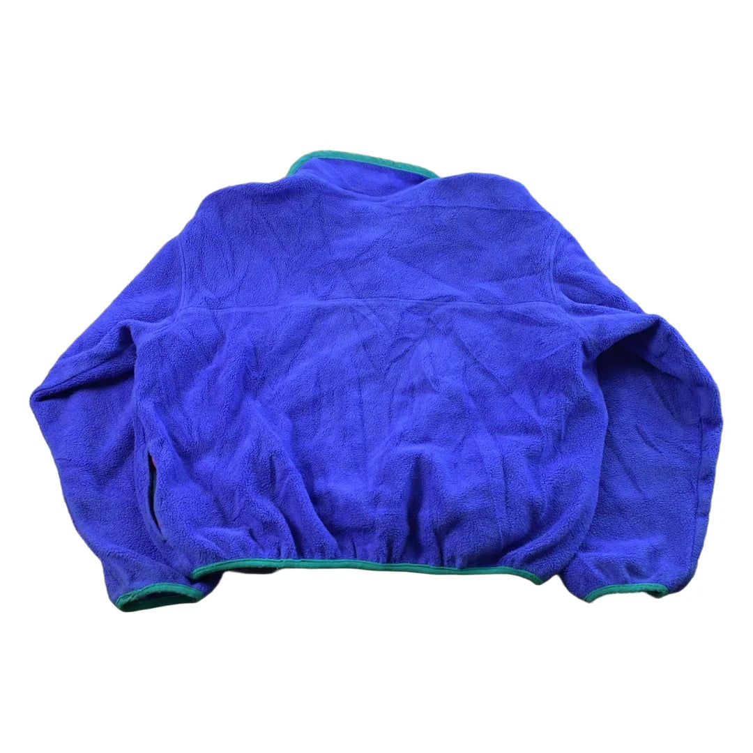 Vintage 1990s L.L. Bean T-Snap Fleece Sweater Jacket Women's L from propervintagecanada