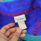 Vintage 1990s L.L. Bean T-Snap Fleece Sweater Jacket Women's L from propervintagecanada