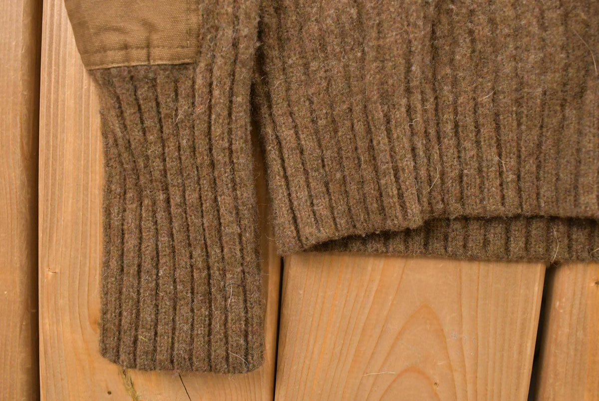 Vintage 1990s L.L. Bean Wool Knit Henley Sweater Women's S from propervintagecanada