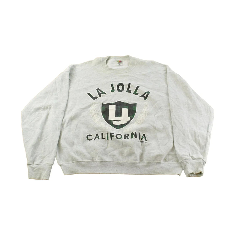 Vintage 1990s La Jolla California Crewneck Sweatshirt Men's 2XL from propervintagecanada