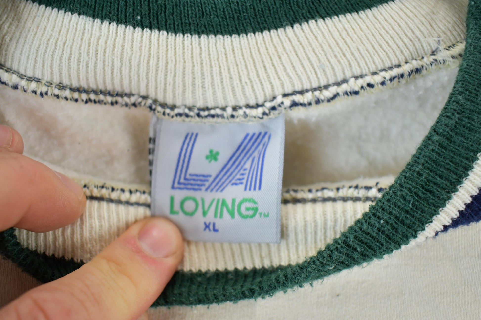Vintage 1990s LA Loving Zips Truck Equipment Inc Souvenir Crewneck Sweatshirt Men's XL from propervintagecanada