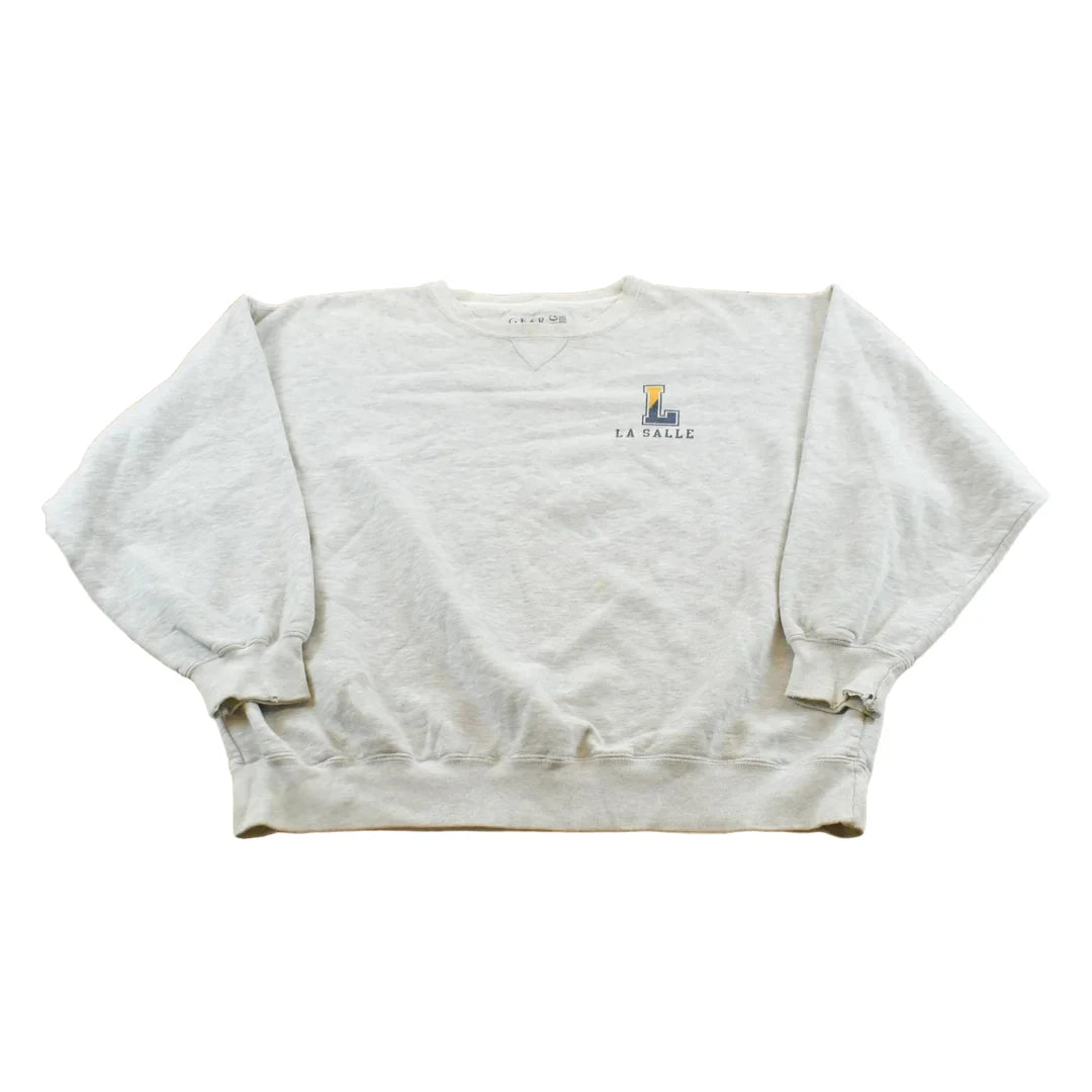 Vintage 1990s La Salle University Crewneck Sweatshirt Men's L / 90s Collegiate / Streetwear / Pennsylvania from propervintagecanada