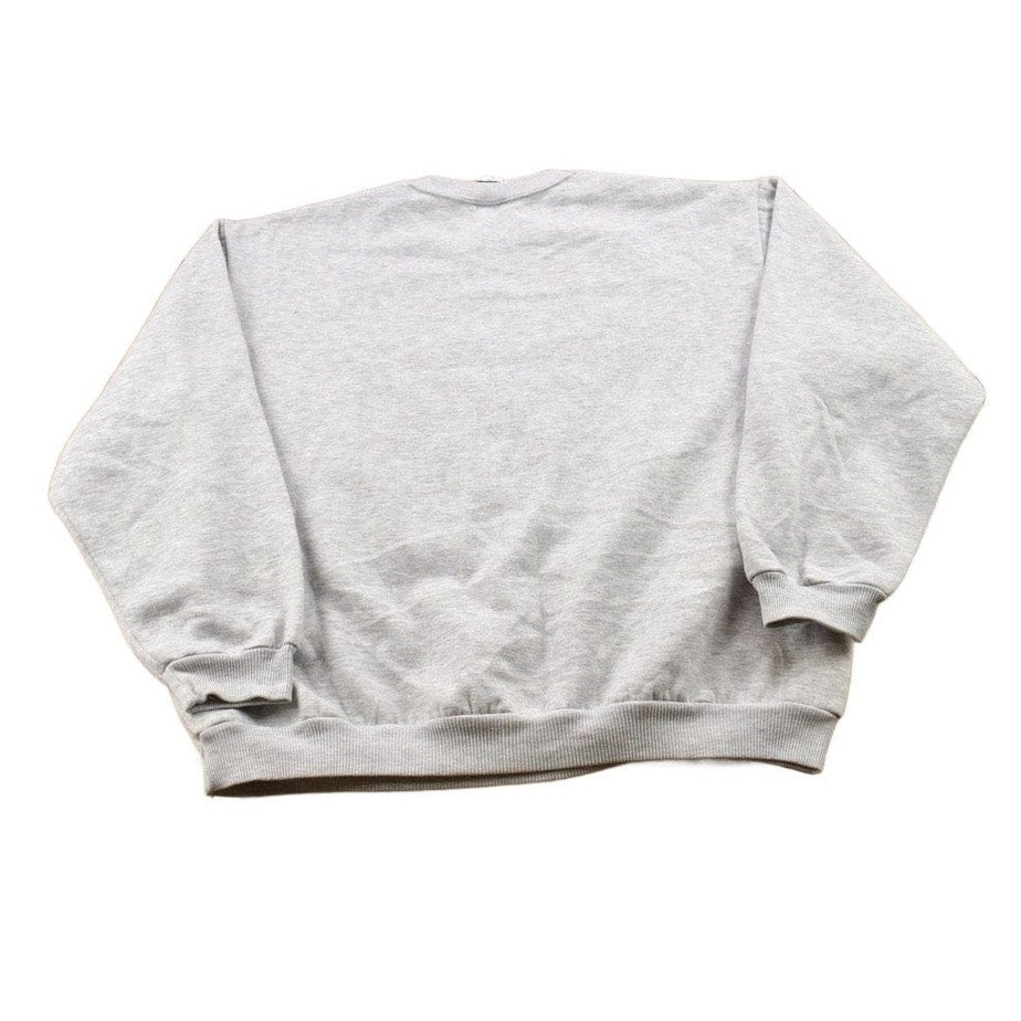 Vintage 1990s LA Speedy Blank Grey Crewneck Sweatshirt Men's 2XL from propervintagecanada