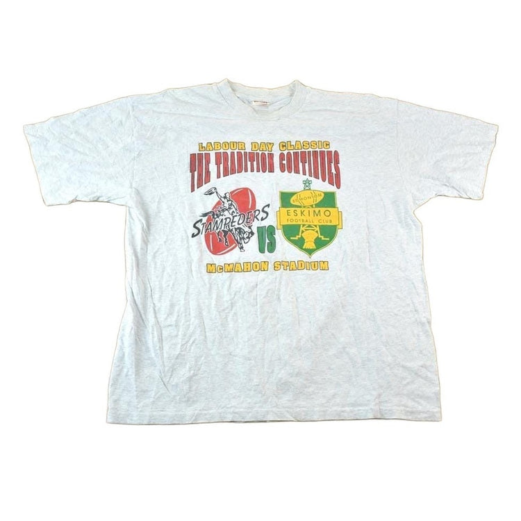 Vintage 1990s Labour Day Classic Souvenir Single Stitch Graphic Print T-Shirt Men's XL from propervintagecanada