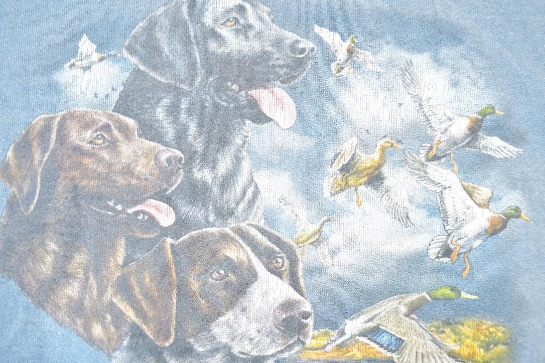 Vintage 1990s Labrador Outdoorsman Crewneck Sweatshirt Mens XL from propervintagecanada