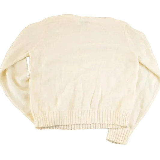 Vintage 1990s Lacoste Haymaker Knit Crewneck Sweater Women's M from propervintagecanada
