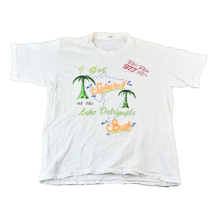 Vintage 1990s Lake Dalrymple Ontario Single Stitch Souvenir T-Shirt Men's Small from propervintagecanada